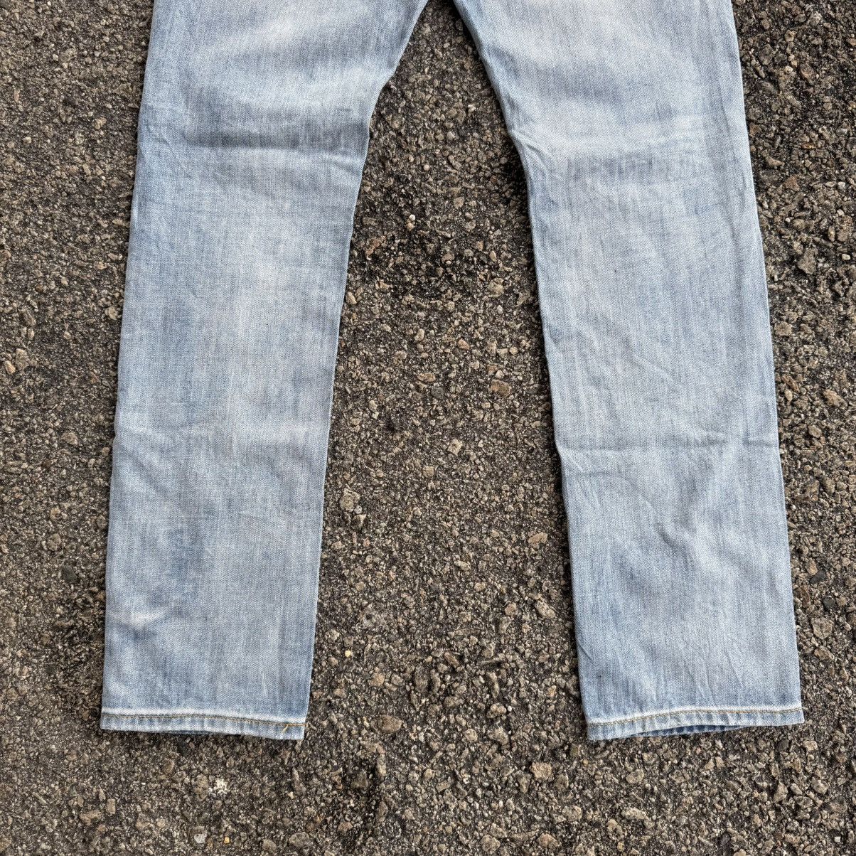 Japanese Brand VINTAGE PLORY CLUB STRAIGHT FADED JEAN DENIM PANTS Size US 34 / EU 50 - 10 Thumbnail