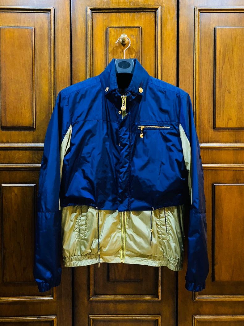 Versace Versace Blue Windbreaker Jacket - dmc Size US M / EU 48-50 / 2 - 1 Thumbnail