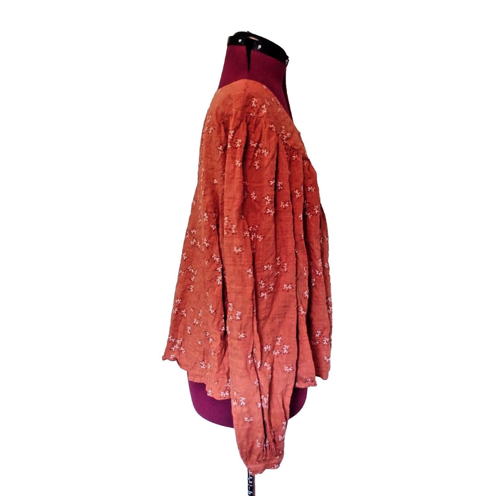 Other a.n.a. Blouse Top Multicolor Size 2X Woman Size XXL / US 16-18 / IT 52-54 - 3 Thumbnail