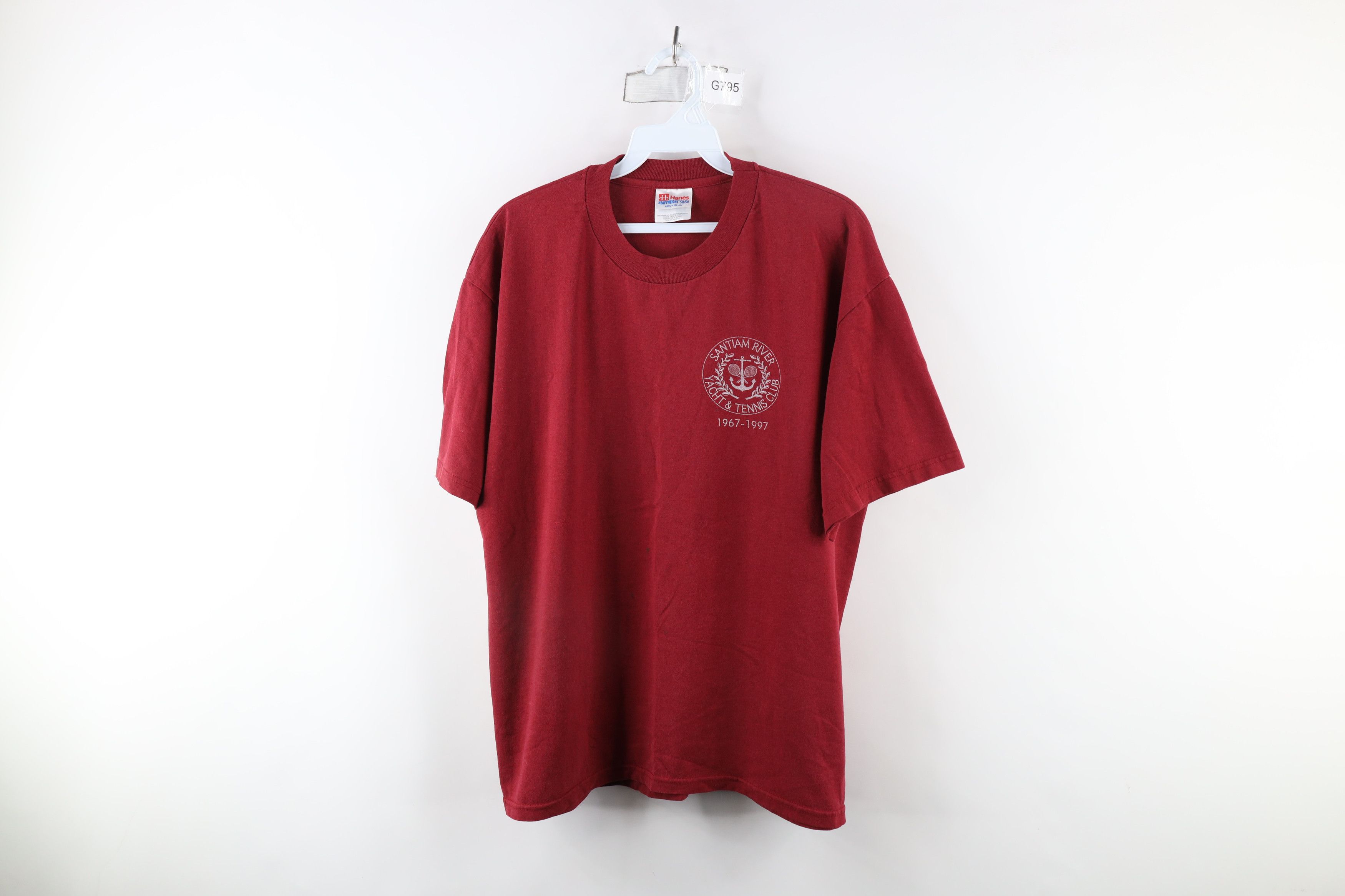 Vintage Vintage 90s Spell Santiam River Yacht Tennis Club T-Shirt Size US L / EU 52-54 / 3 - 1 Thumbnail