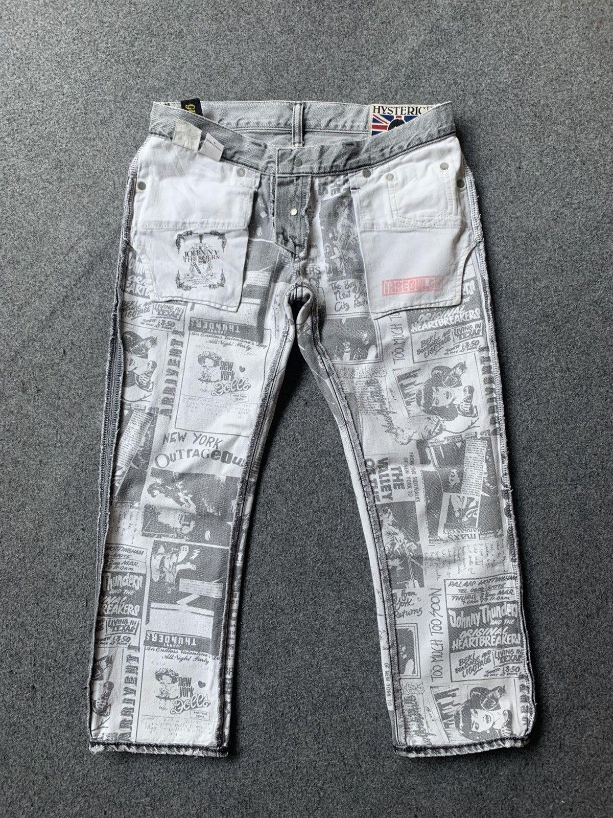 Hysteric Glamour Hysteric glamour x jhonny thunders denim Size 25" / US 0 / IT 36 - 2 Thumbnail