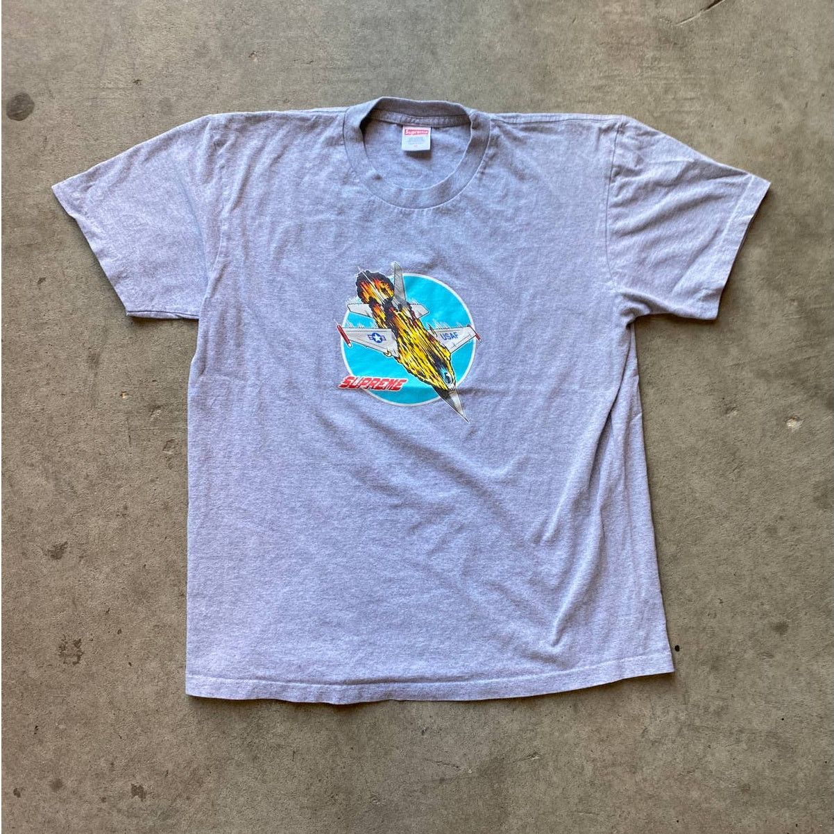 Supreme Supreme Burning Jet Tee - M Size US M / EU 48-50 / 2 - 1 Thumbnail