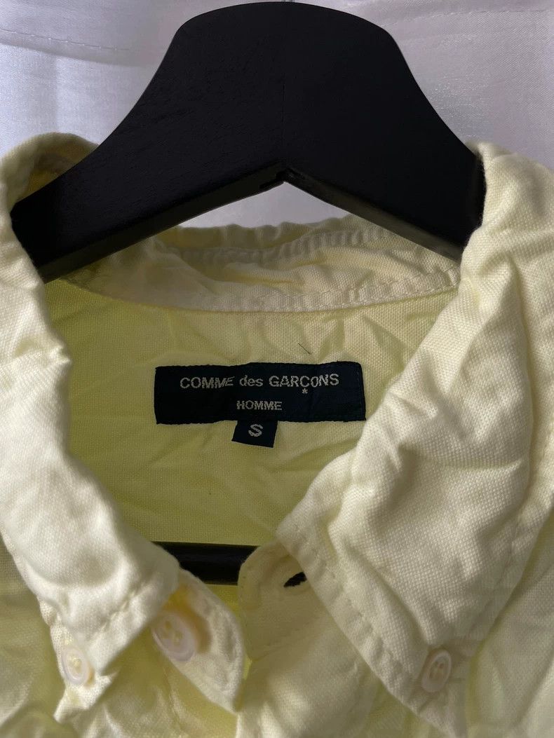 Comme des Garcons comme des garçons pleated buttons yellow shirt Size US S / EU 44-46 / 1 - 4 Thumbnail