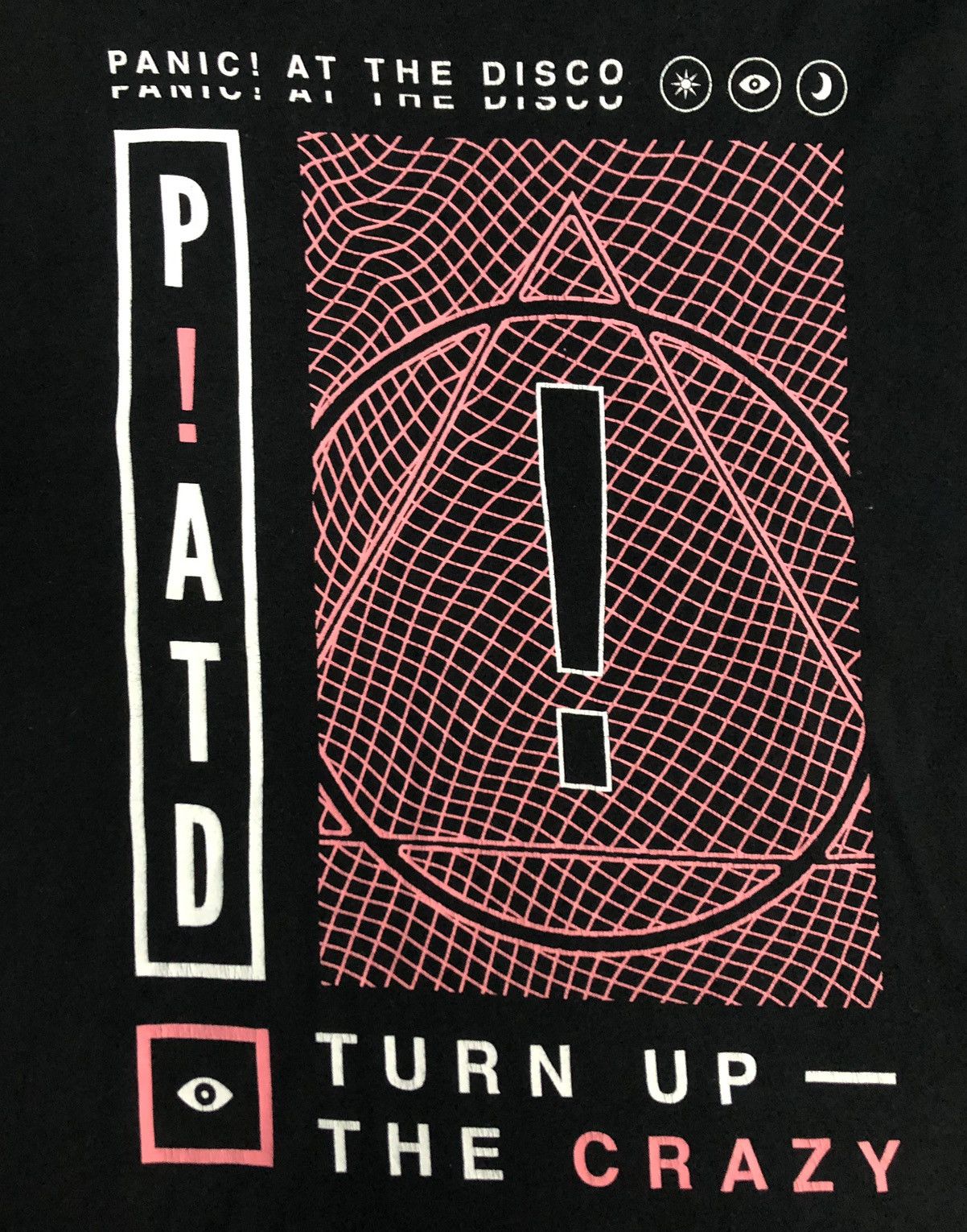 Band Tees Vintage Tultex Panic At The Disco Turn Up The Crazy T-Shirt Size US XL / EU 56 / 4 - 3 Thumbnail