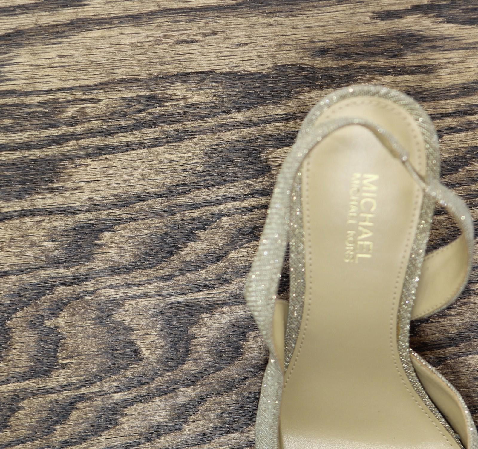 Michael Kors Michael Michael Kors Flex Sling Pump Heels Pale Gold 6.5m Size US 6.5 / IT 36.5 - 7 Thumbnail