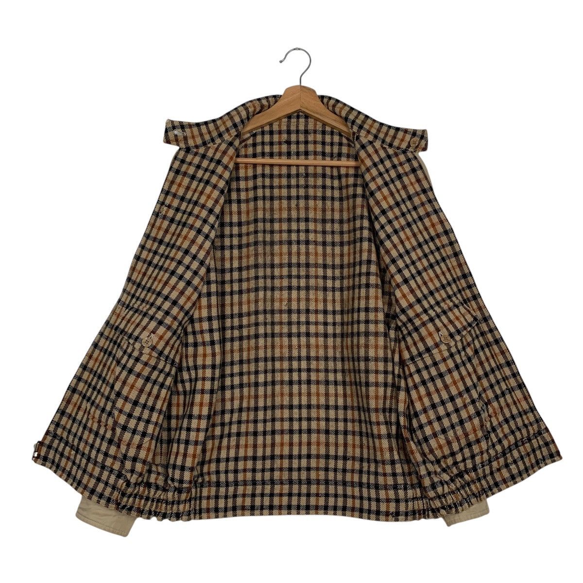 DAKS Daks England Checkered Wool Reversible Bomber Size US M / EU 48-50 / 2 - 11 Thumbnail