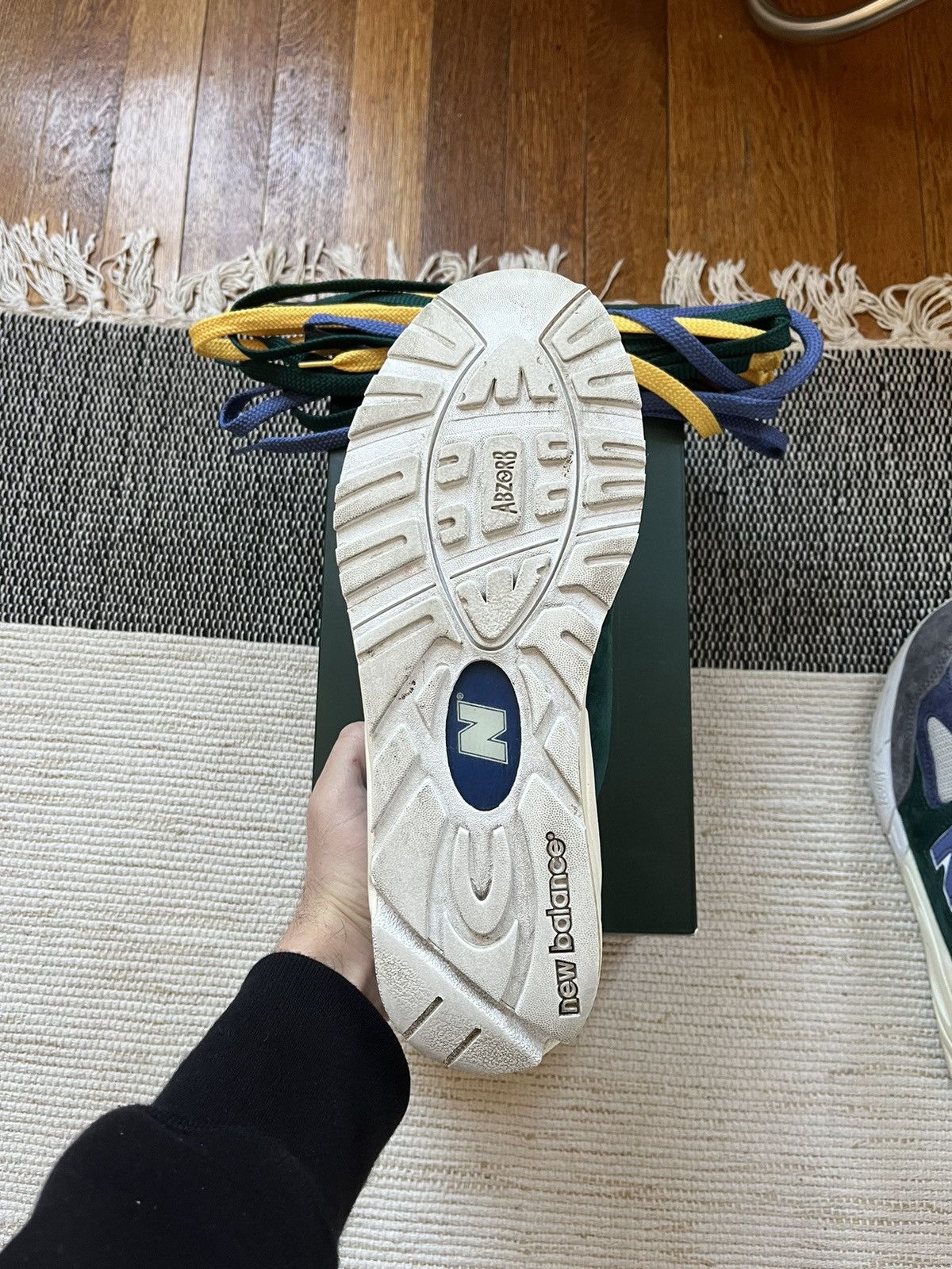 Aime Leon Dore × New Balance OG ALL Original release ALD 990v2 made in USA Size US 9.5 / EU 42-43 - 6 Thumbnail