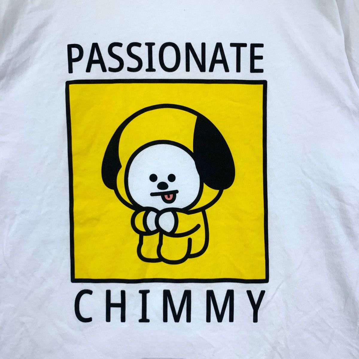 Uniqlo UNIQLO x BT21 LINE Character Passionate Chimmy Tee Shirt Size L / US 10 / IT 46 - 3 Thumbnail