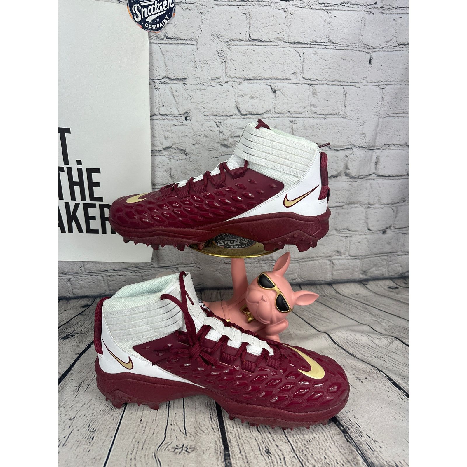 Nike Nike Force Savage Pro 2 Shark Football Cleats Mens 14.5 FSU Size US 14 / EU 47 - 6 Thumbnail