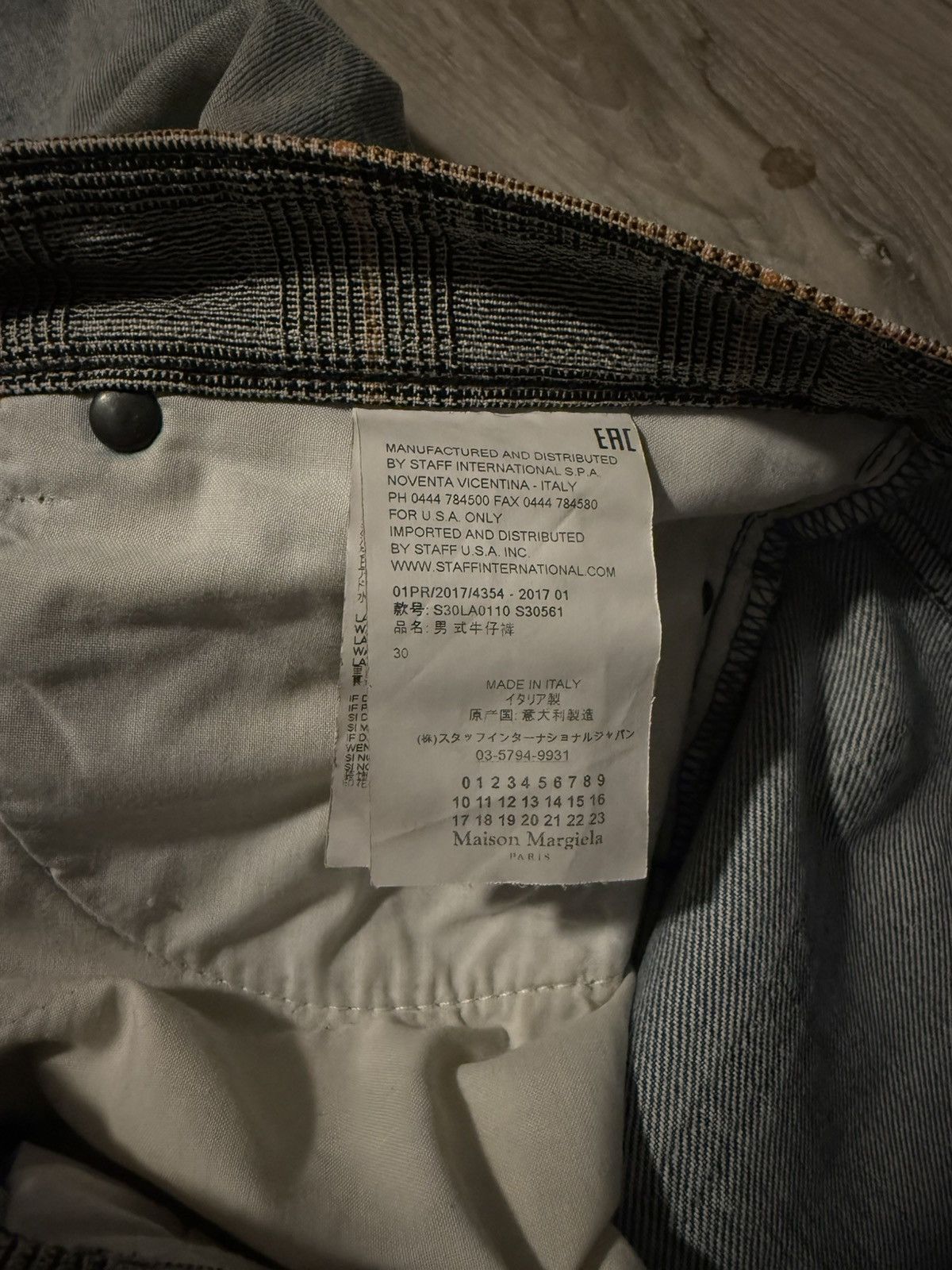 Maison Margiela Maison Margiela Re-Edition Denim Size US 30 / EU 46 - 6 Thumbnail