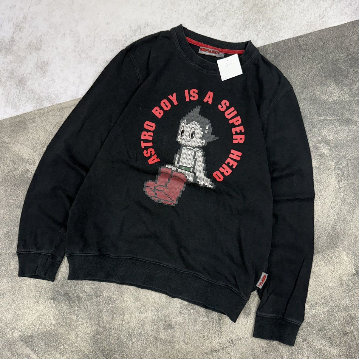 Japanese Brand ASTRO BOY by Tezuka Productions cartoon black sweatshirt Size US L / EU 52-54 / 3 - 2 Thumbnail