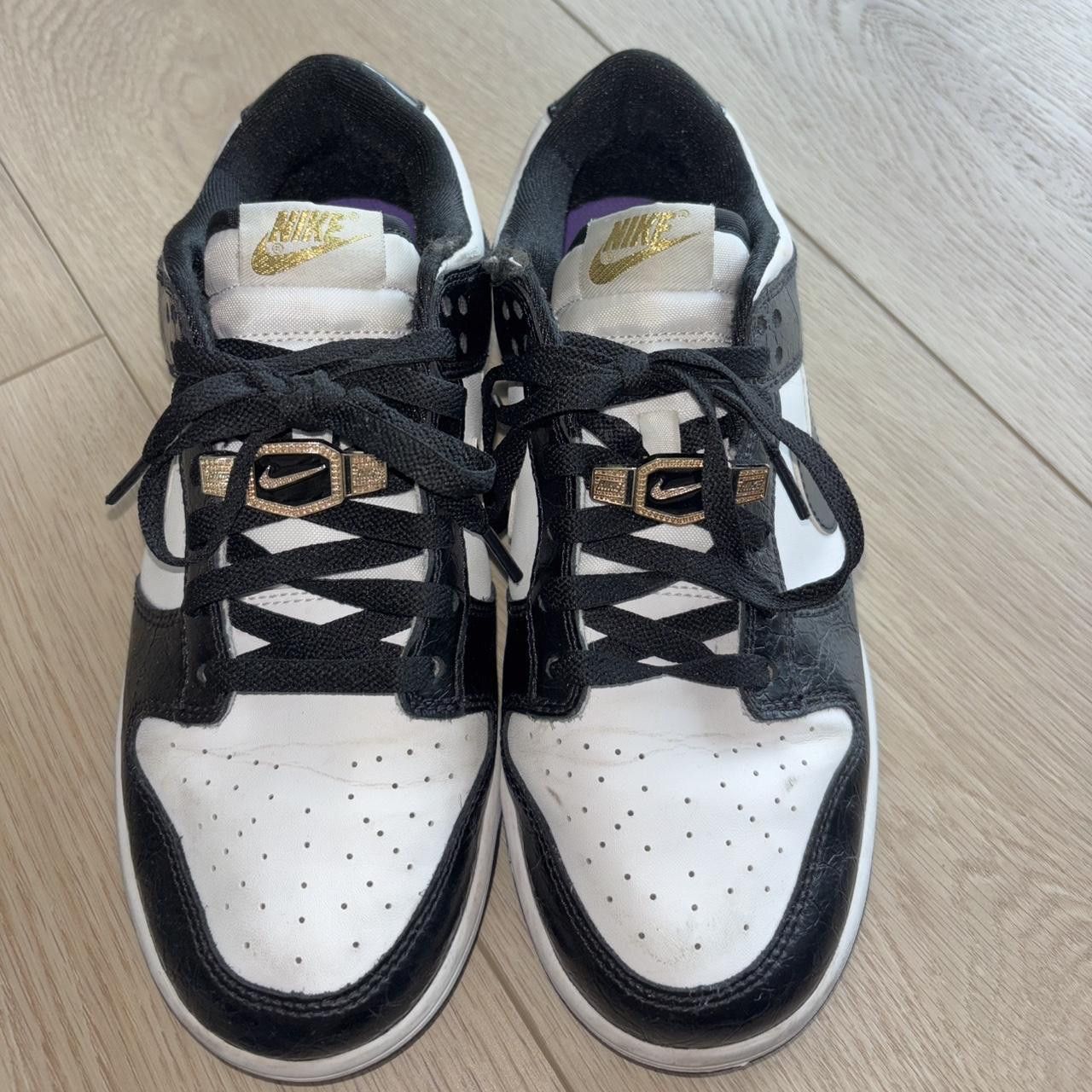 Nike Nike Dunks Black & White Size US 7.5 / IT 37.5 - 2 Thumbnail