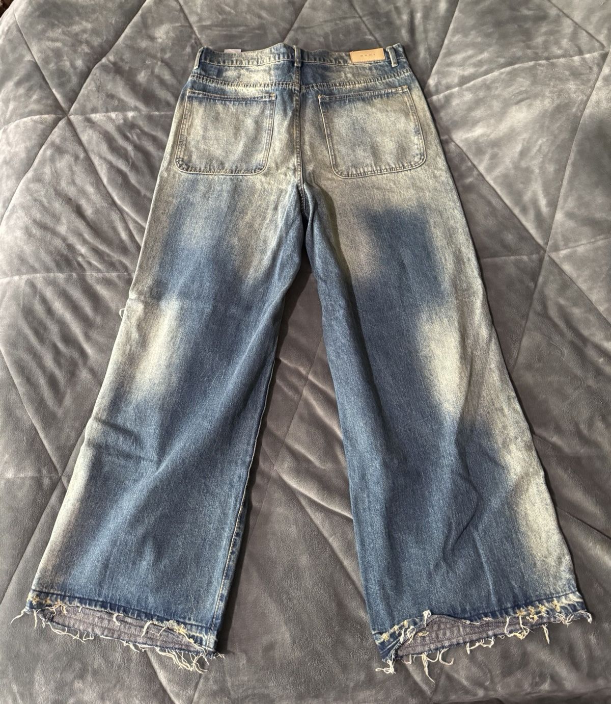MNML MNML Baggy Rave Denim - Blue / 36 Size US 36 / EU 52 - 4 Thumbnail
