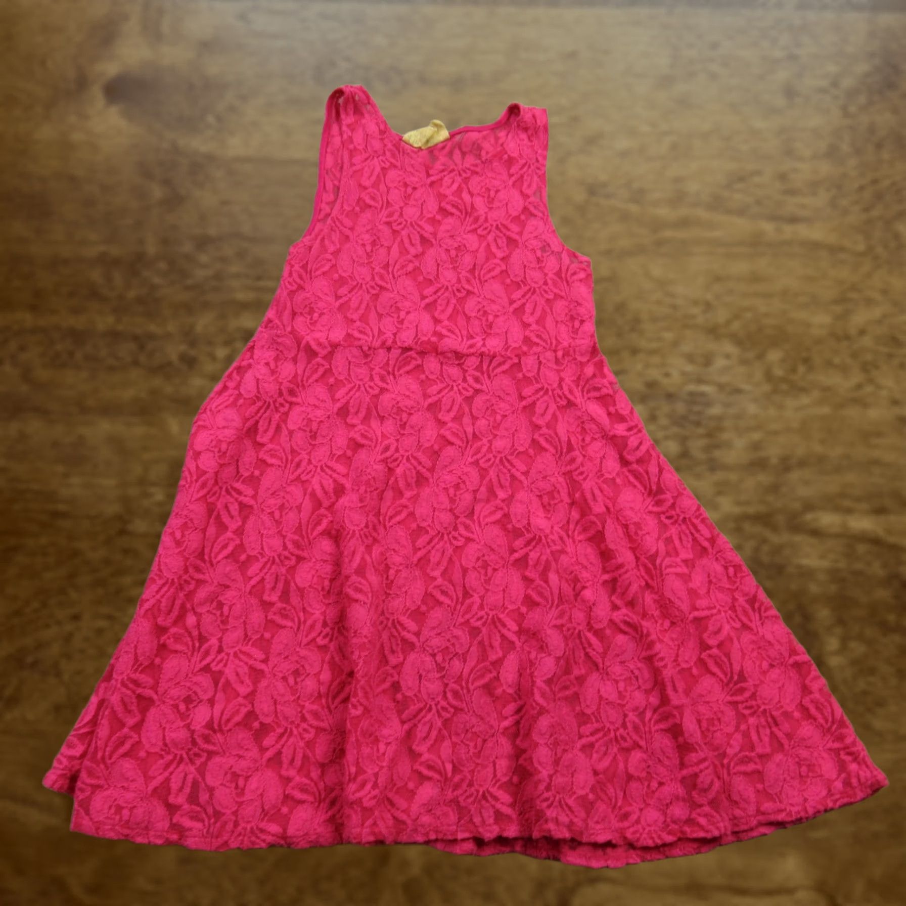 Free People Free People Women’s Geometric Knit Midi Slip Dress | XS Pink Sleeveless Crew Neck Pullover Casual Boho Outdoor Slip Dress Womens XS Size XS / US 0-2 / IT 36-38 - 1 Thumbnail
