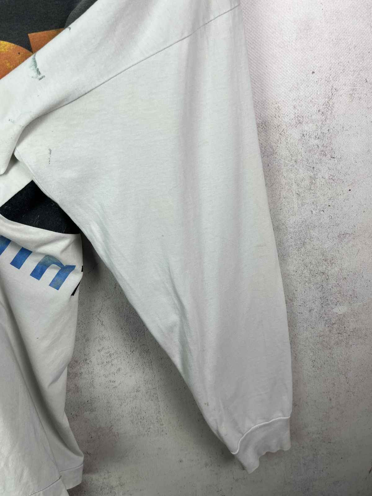 Band Tees Thrashed Vintage 1994 Nine Inch Nails NIN Broken Long-Sleeve Size US XL / EU 56 / 4 - 10 Thumbnail