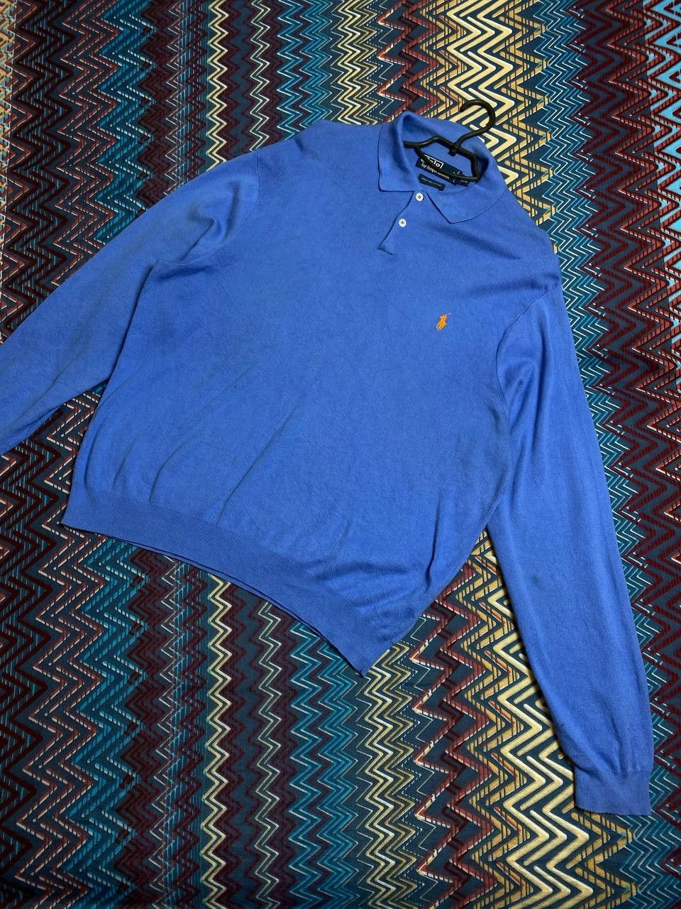 Polo Ralph Lauren × Vintage Polo Ralph Lauren Small Logo Knit Sweater Size US XXL / EU 58 / 5 - 8 Thumbnail