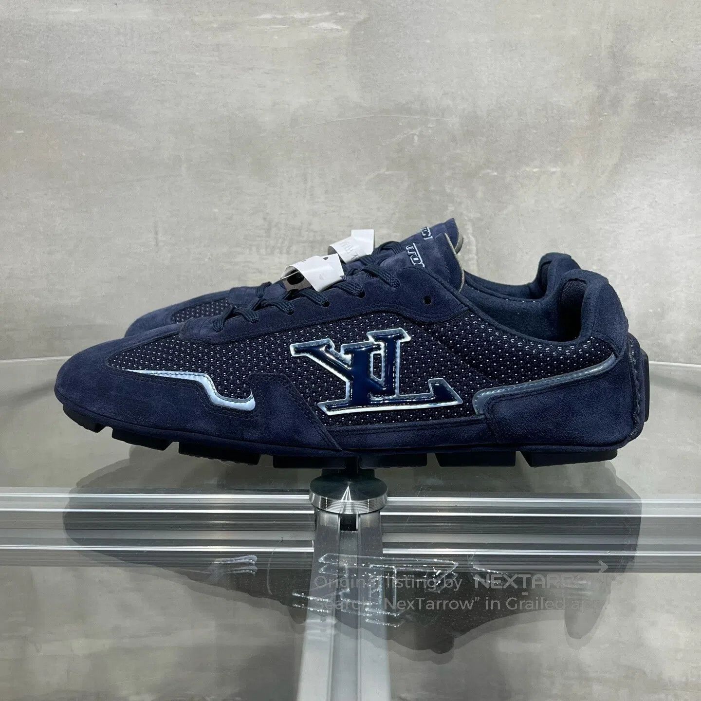 Louis Vuitton Louis Vuitton Rally Blue Training Shoes Size US 10 / EU 43 - 3 Thumbnail