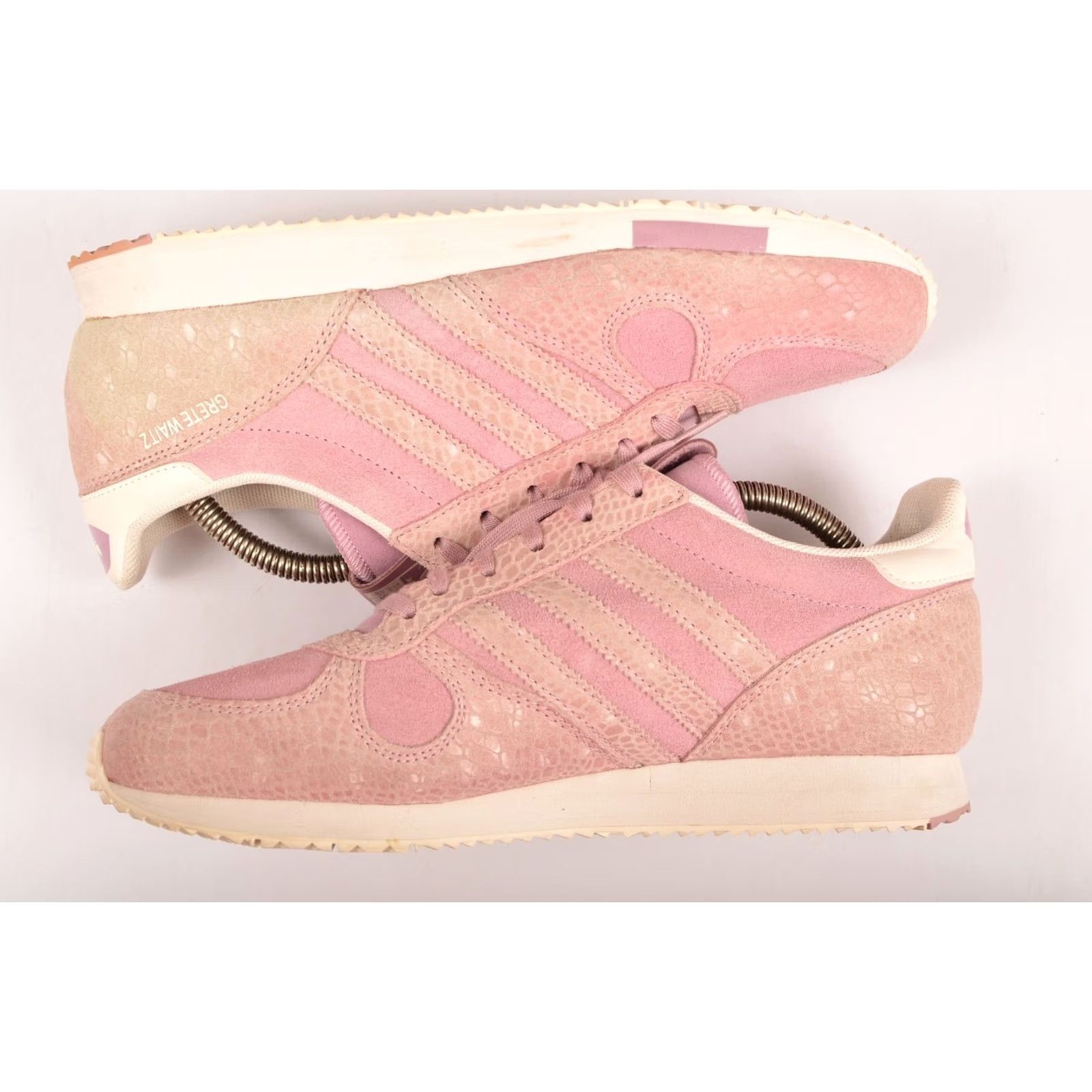 Adidas Adidas Grete Waitz Pink Suede Trainers Sneakers Aktiv S81280 US 8.5 Womens Sneakers Pink Size US 7 / IT 37 - 5 Thumbnail