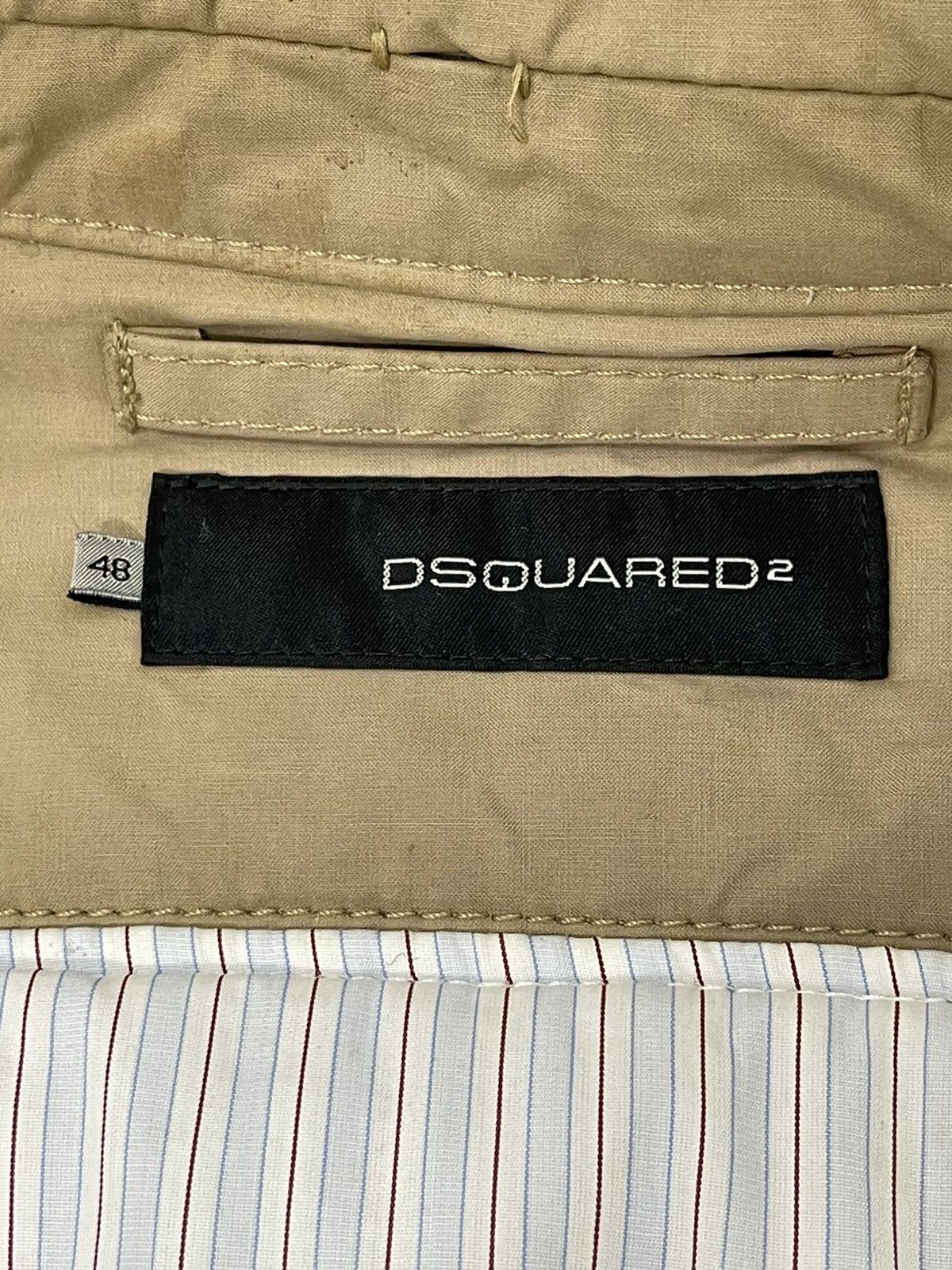 Dsquared2 Bomber Style Dsquared2 Italy Waxed Shearling Parts Slim 5🟩4 Size US M / EU 48-50 / 2 - 23 Thumbnail