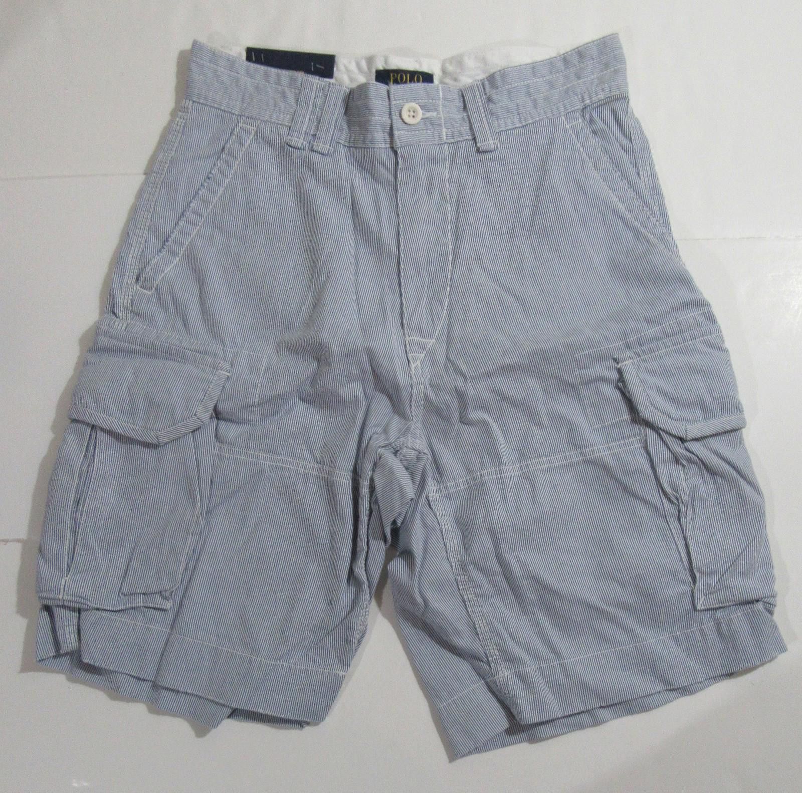 Polo Ralph Lauren Polo Ralph Lauren Mens Cargo Shorts Pinstripe Striped 30 NWT Size US 30 / EU 46 - 1 Thumbnail