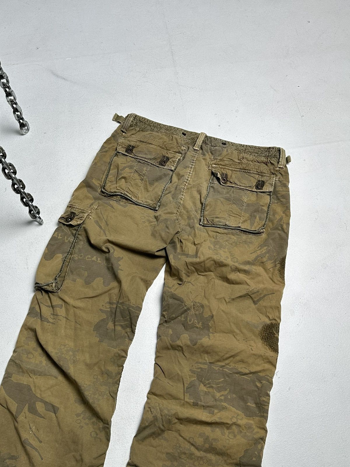 Affliction × If Six Was Nine × Japanese Brand Vintage japanese pants Zbrand style snack logo Size US 36 / EU 52 - 7 Thumbnail