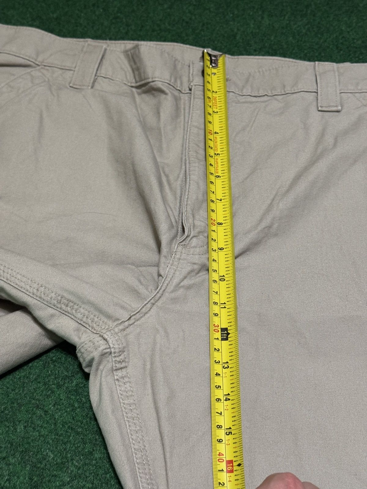 Carhartt Carhartt Carpenter Khaki Biege 40x32 Relaxed Wide Leg Pants Size US 40 / EU 56 - 9 Thumbnail
