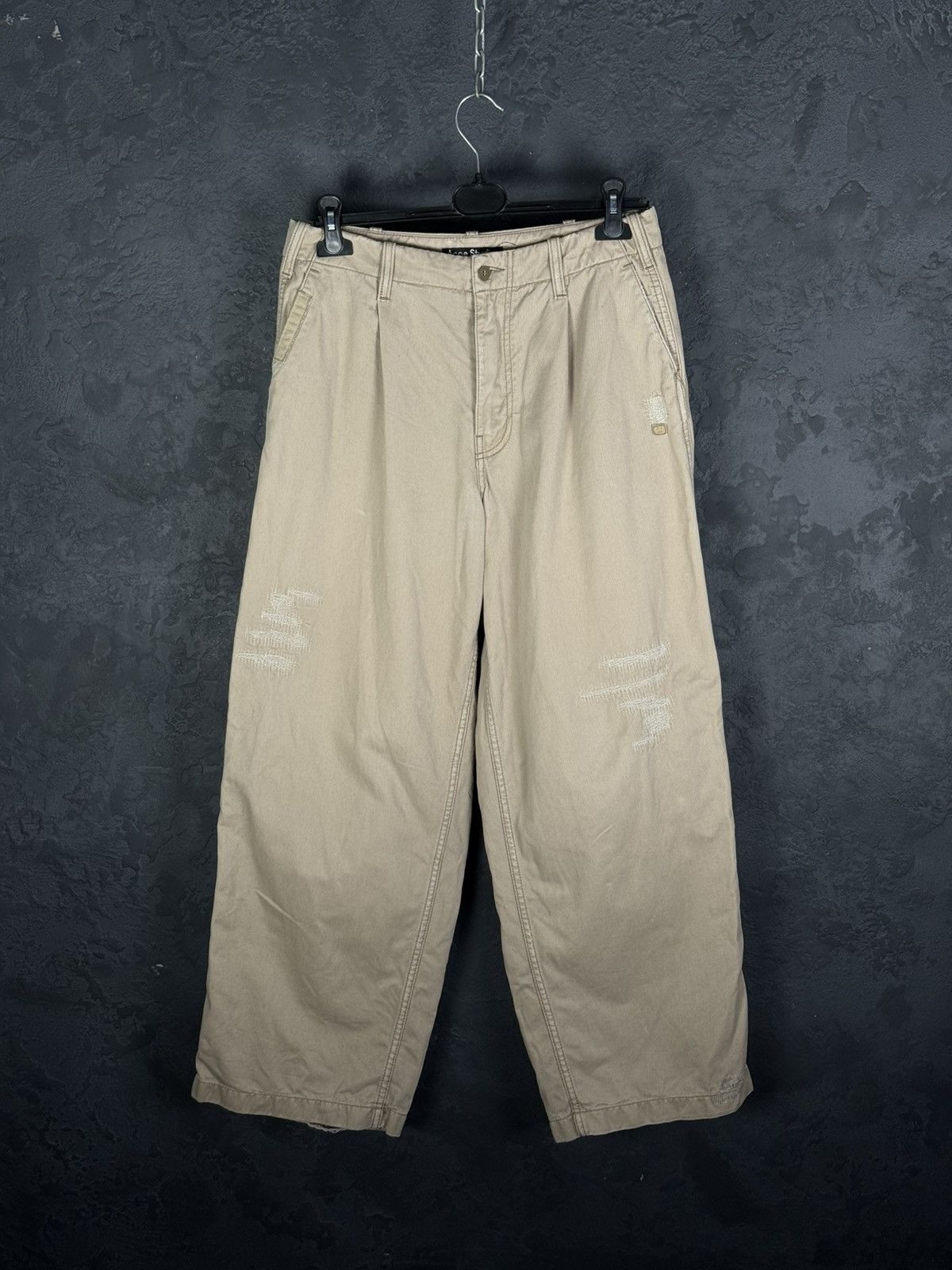 Acne Studios Acne Studios Distressed Workwear Men’s Baggy Pants Size US 28 / EU 44 - 1 Thumbnail