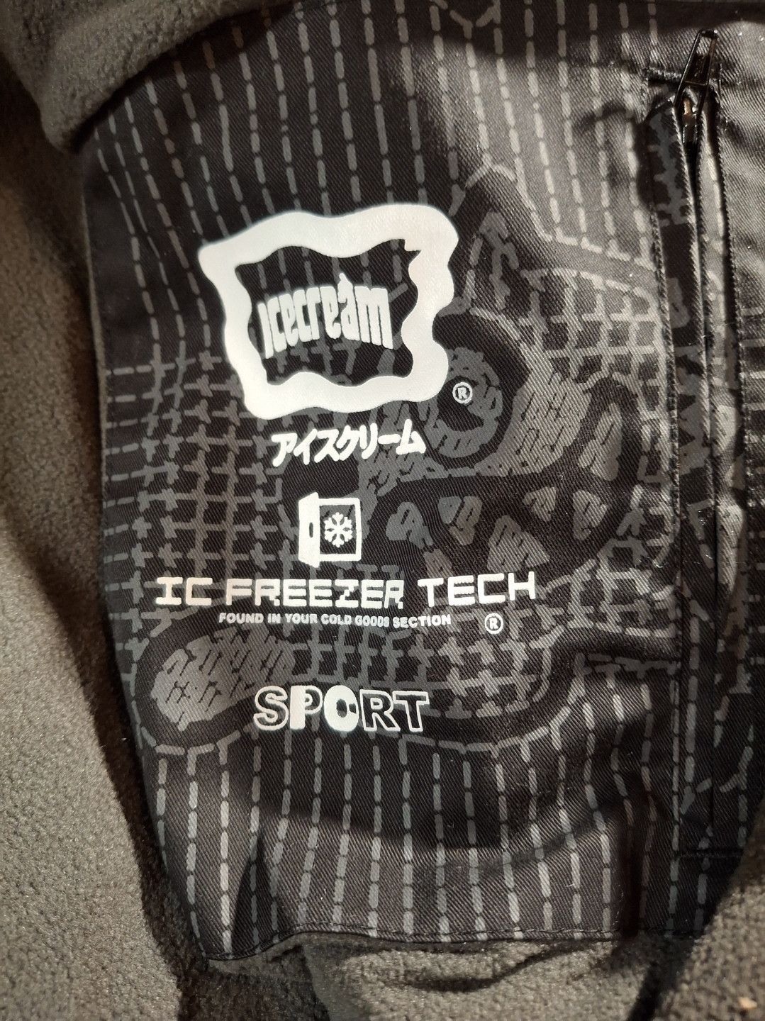 Icecream ICECREAM Puff Puff Jacket – Black – XL Size US XL / EU 56 / 4 - 6 Thumbnail