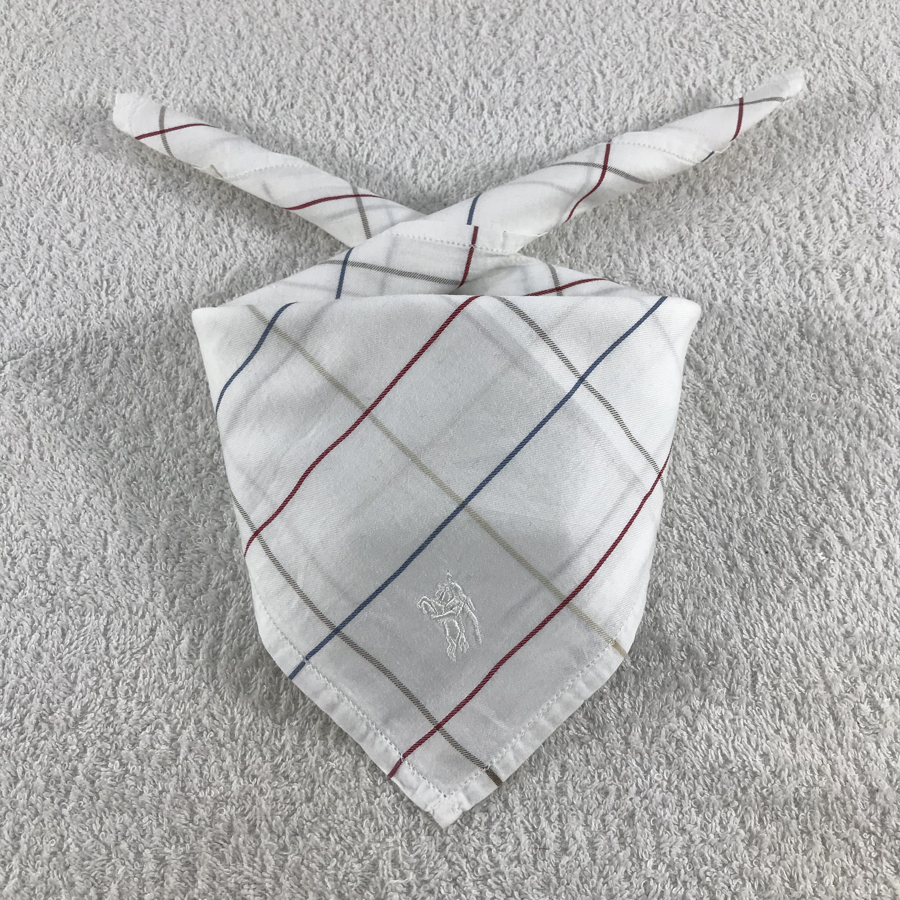 Burberry × Vintage Burberry Bandana / Handkerchief / Neckerchief - S228 Size ONE SIZE - 3 Thumbnail