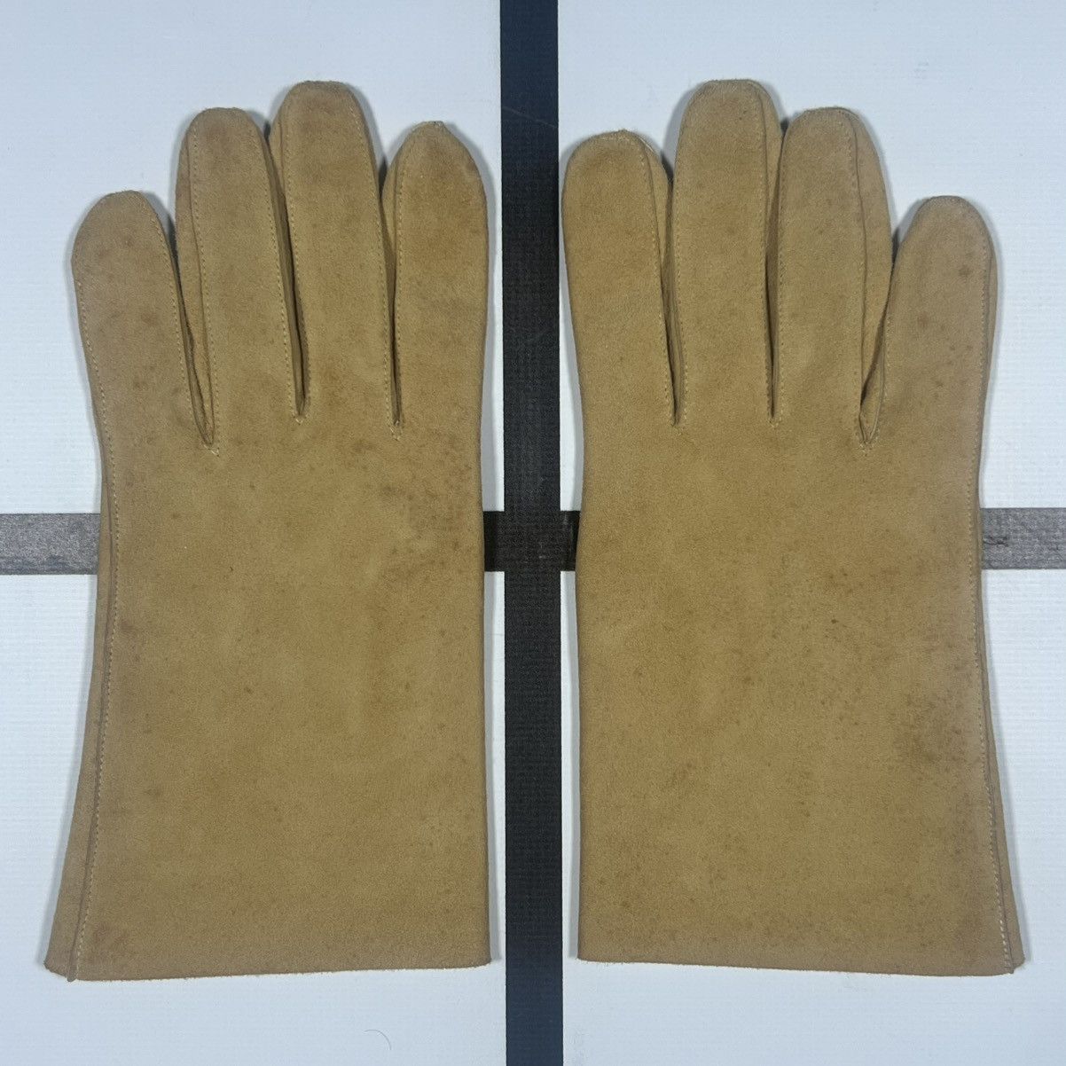 Hermes |[ 2000’s Hermès Lambskin Leather Gloves ]| Size ONE SIZE - 3 Thumbnail
