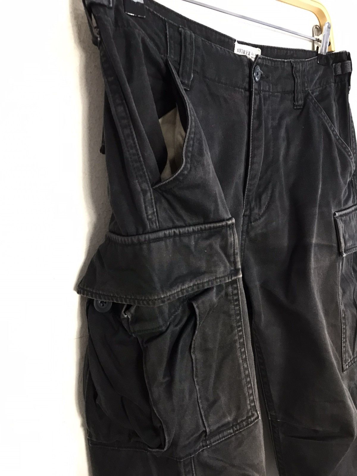 Avirex Vintage Avirex Cargo Short Pants Light Wash Style Size US 32 / EU 48 - 6 Thumbnail