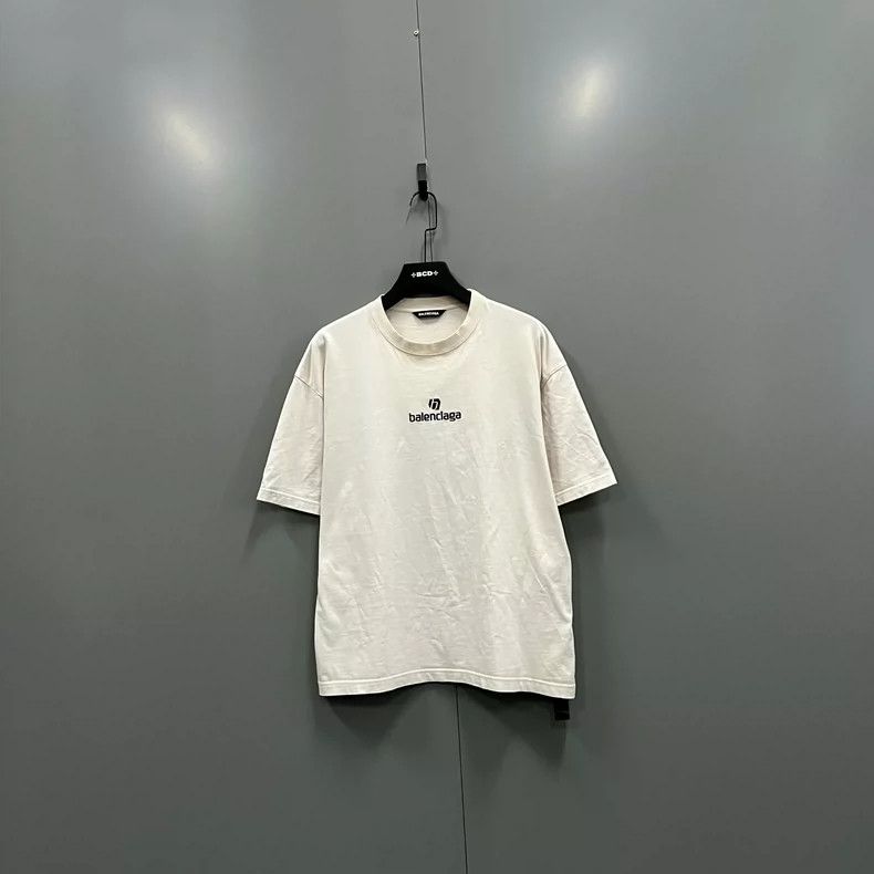Balenciaga Balenciaga Letter Logo Printed Short Sleeve Size US L / EU 52-54 / 3 - 1 Thumbnail