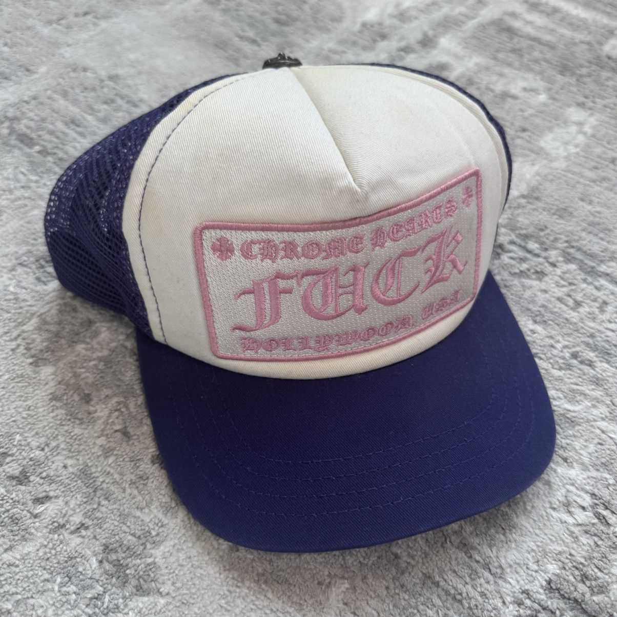 Chrome Hearts Fuck hollywood trucker hat Size ONE SIZE - 2 Thumbnail