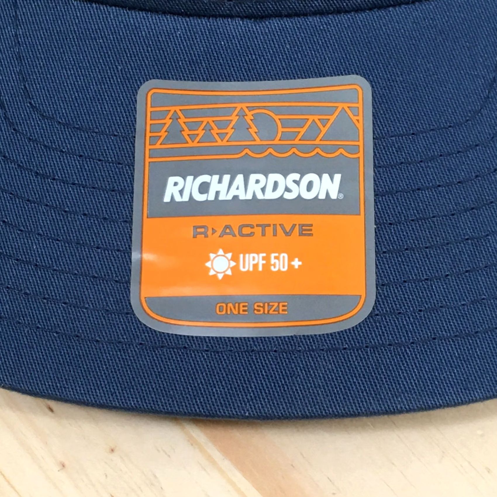 Vintage Richardson Luce Line Brewing Co R-Active UPF 50+ Five Panel Hat Mens OS Blue Size ONE SIZE - 4 Thumbnail