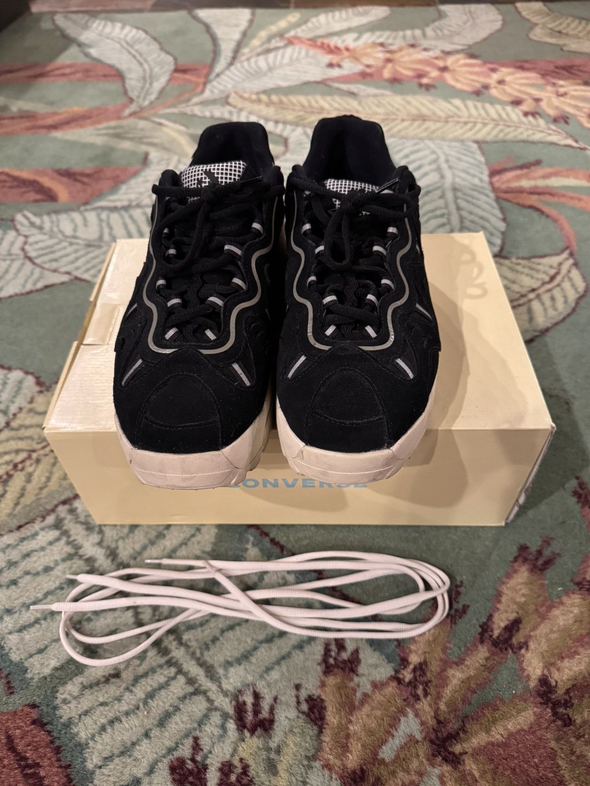 image of Converse x Golf Le Fleur Black Giannos Shoes, Men's (Size 9.5)