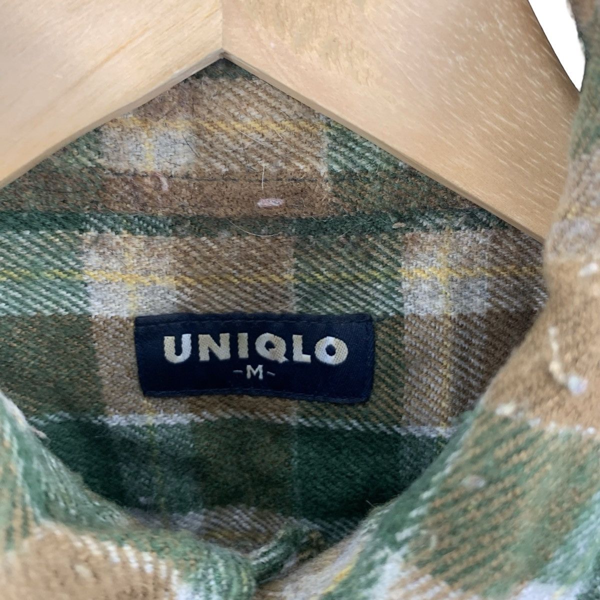 Uniqlo Uniqlo Plaid Flannel Shirt Check Button-Up Long Sleeve Size US M / EU 48-50 / 2 - 8 Thumbnail