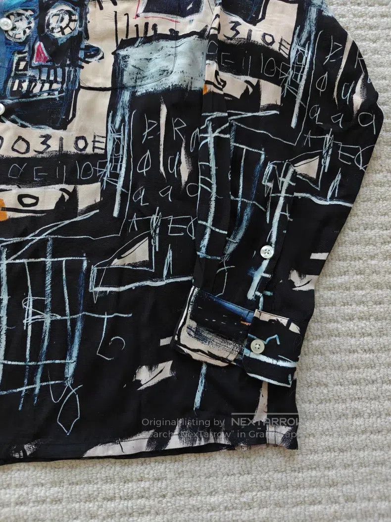 Wacko Maria Wacko Maria 22aw co-branded BASQUIAT Hawaiian long-sleeved Size US S / EU 44-46 / 1 - 3 Thumbnail