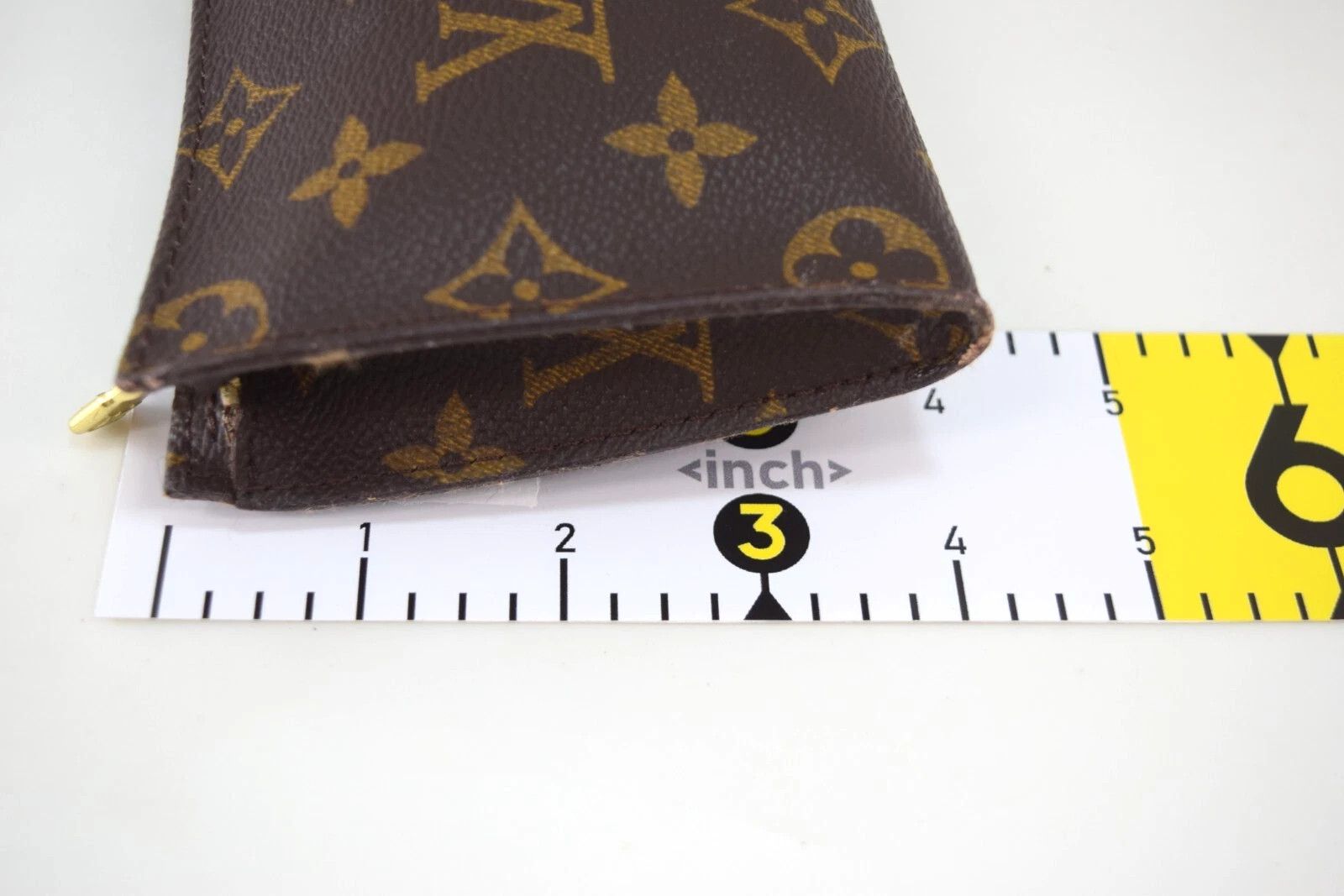 Louis Vuitton Auth Louis Vuitton Bucket Pouch PM Monogram Canvas 51954 Size ONE SIZE - 11 Thumbnail