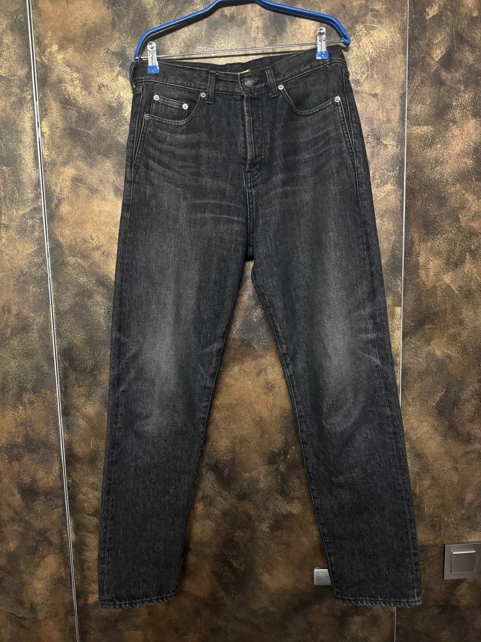 image of Saint Laurent Paris Saint Laurent Jeans in Black, Men's (Size 30)