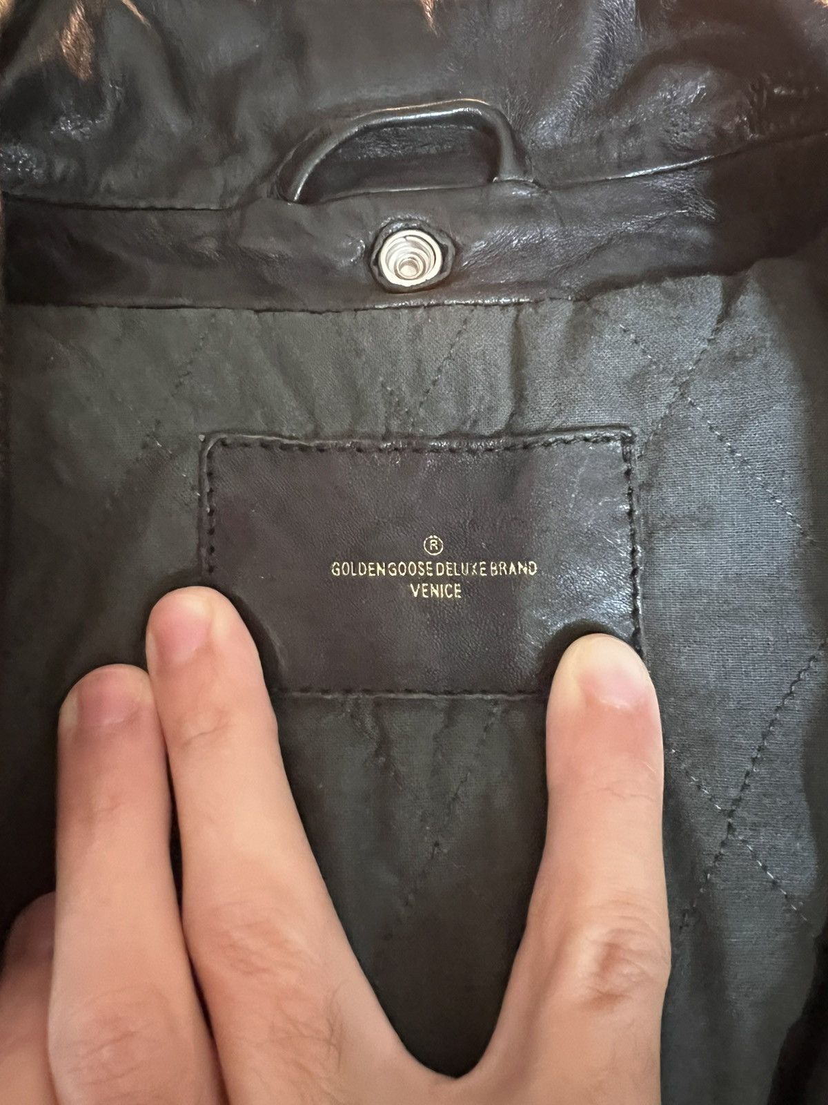 Golden Goose Golden Goose Original Leather Jacket CHIODO Rare New Size US M / EU 48-50 / 2 - 16 Thumbnail
