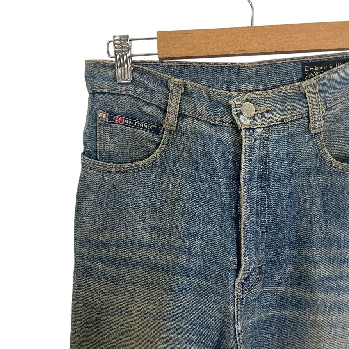 Japanese Brand Vintage Brittania Denim Jeans Size US 26 / EU 42 - 3 Thumbnail
