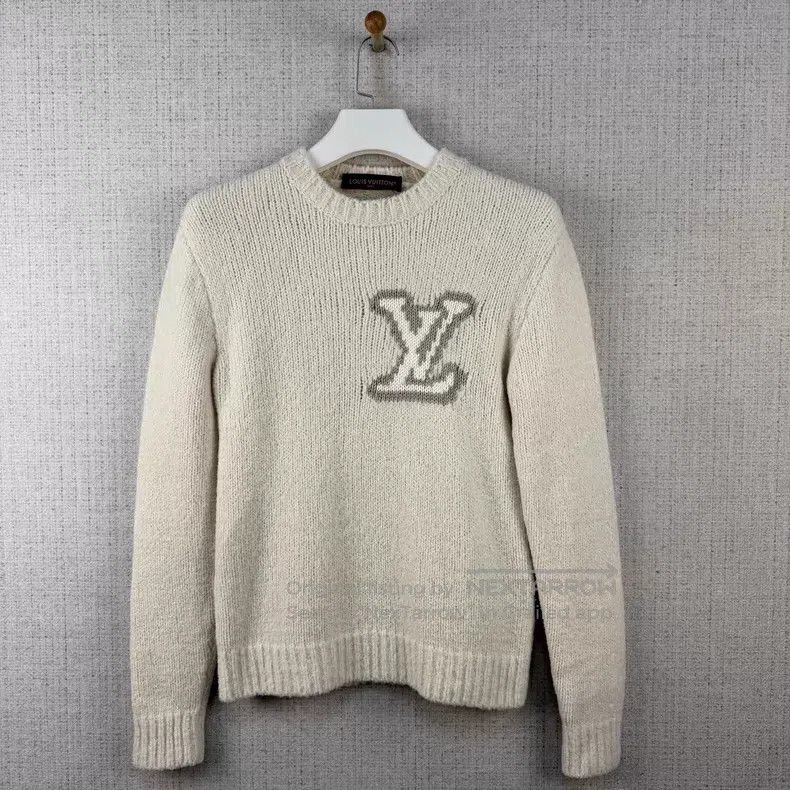 Louis Vuitton Louis Vuitton Letter Logo Intarsia Teddy Crew Neck Long Sl Size US S / EU 44-46 / 1 - 1 Thumbnail