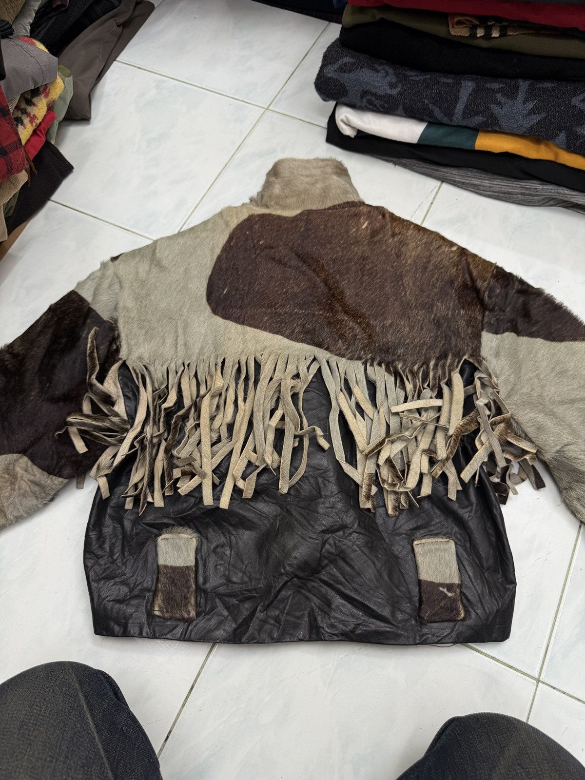 Calugi e Gianelli 🔥🔥🔥ARCHIVE CALUGI E GIANNELLI LEATHER JACKET Size M / US 6-8 / IT 42-44 - 18 Thumbnail