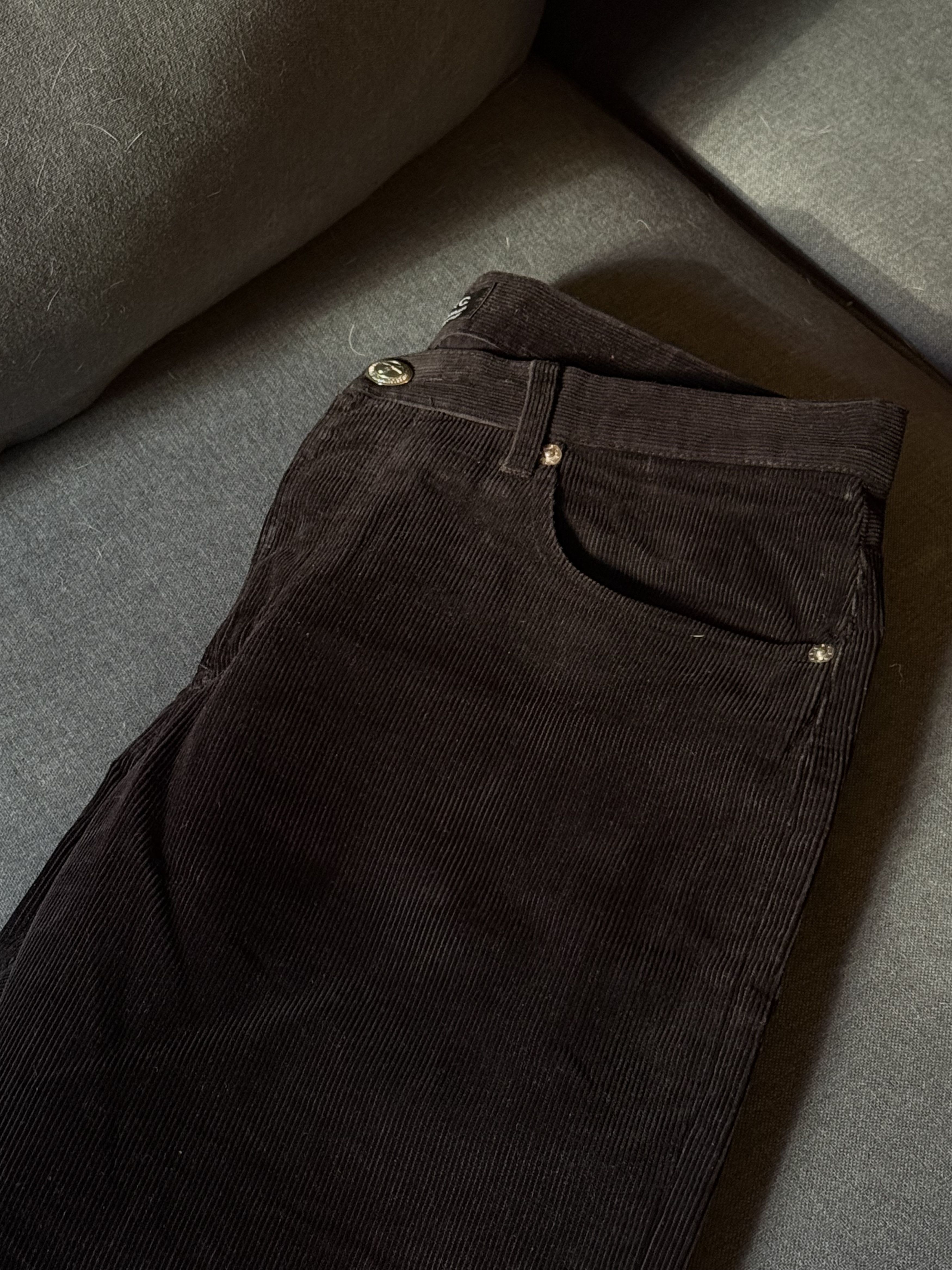 A.P.C. A.P.C. Petit Standard Black Corduroy Size US 29 - 5 Thumbnail