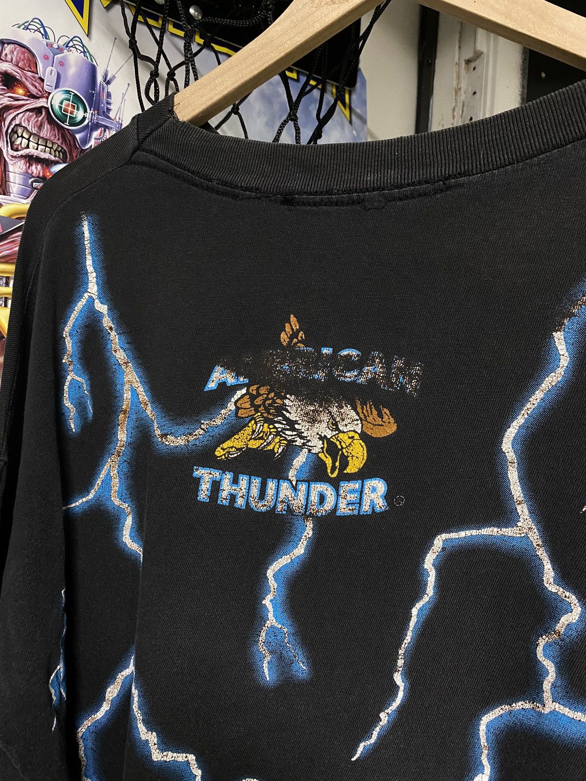Vintage Vintage 90’s American Thunder Tribal Tee Shirt Medium Size US M / EU 48-50 / 2 - 6 Thumbnail