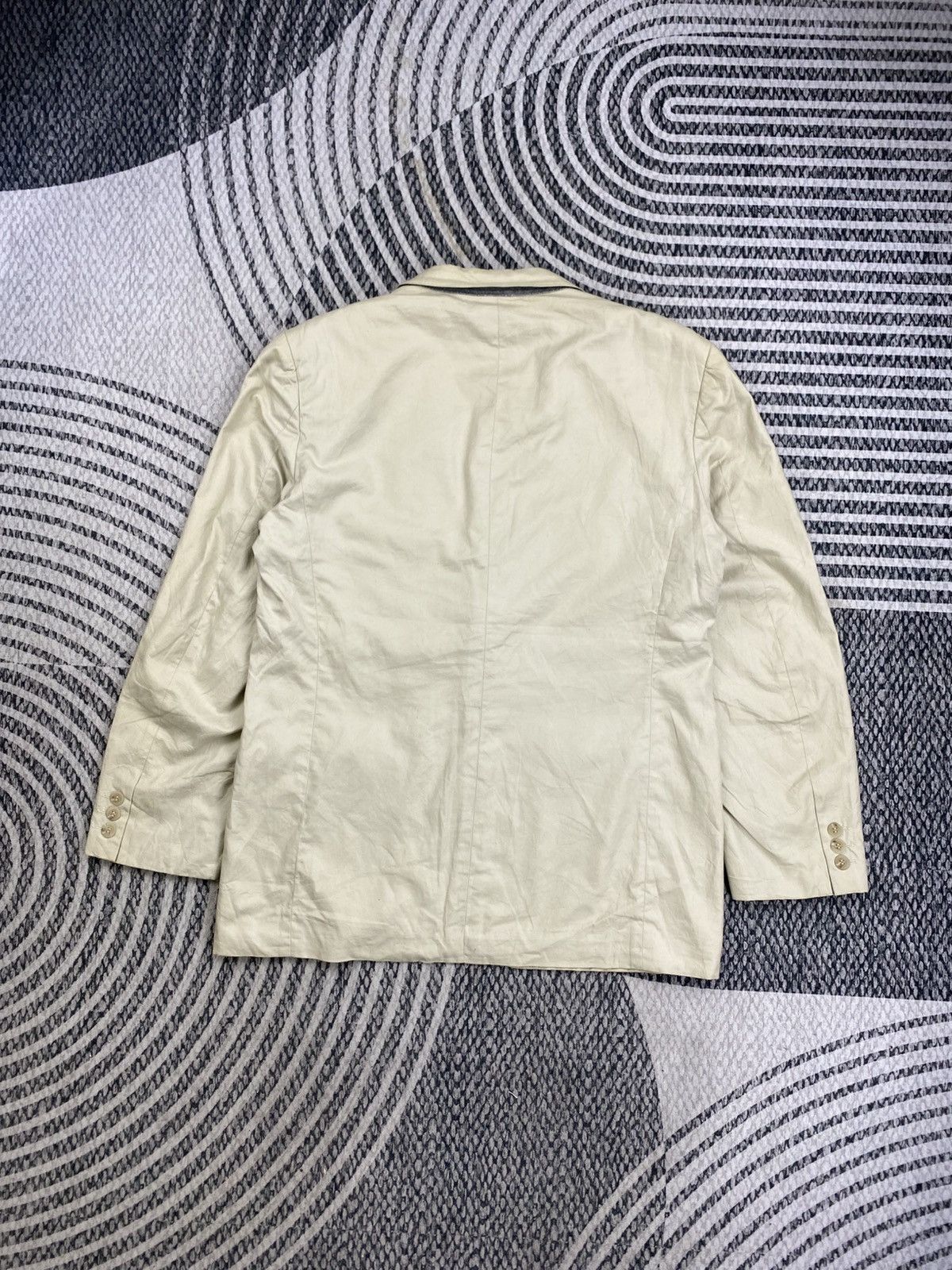 Yohji Yamamoto Yohji Yamamoto LQ Y’s For Men Double Button Blazer Size US M / EU 48-50 / 2 - 2 Thumbnail