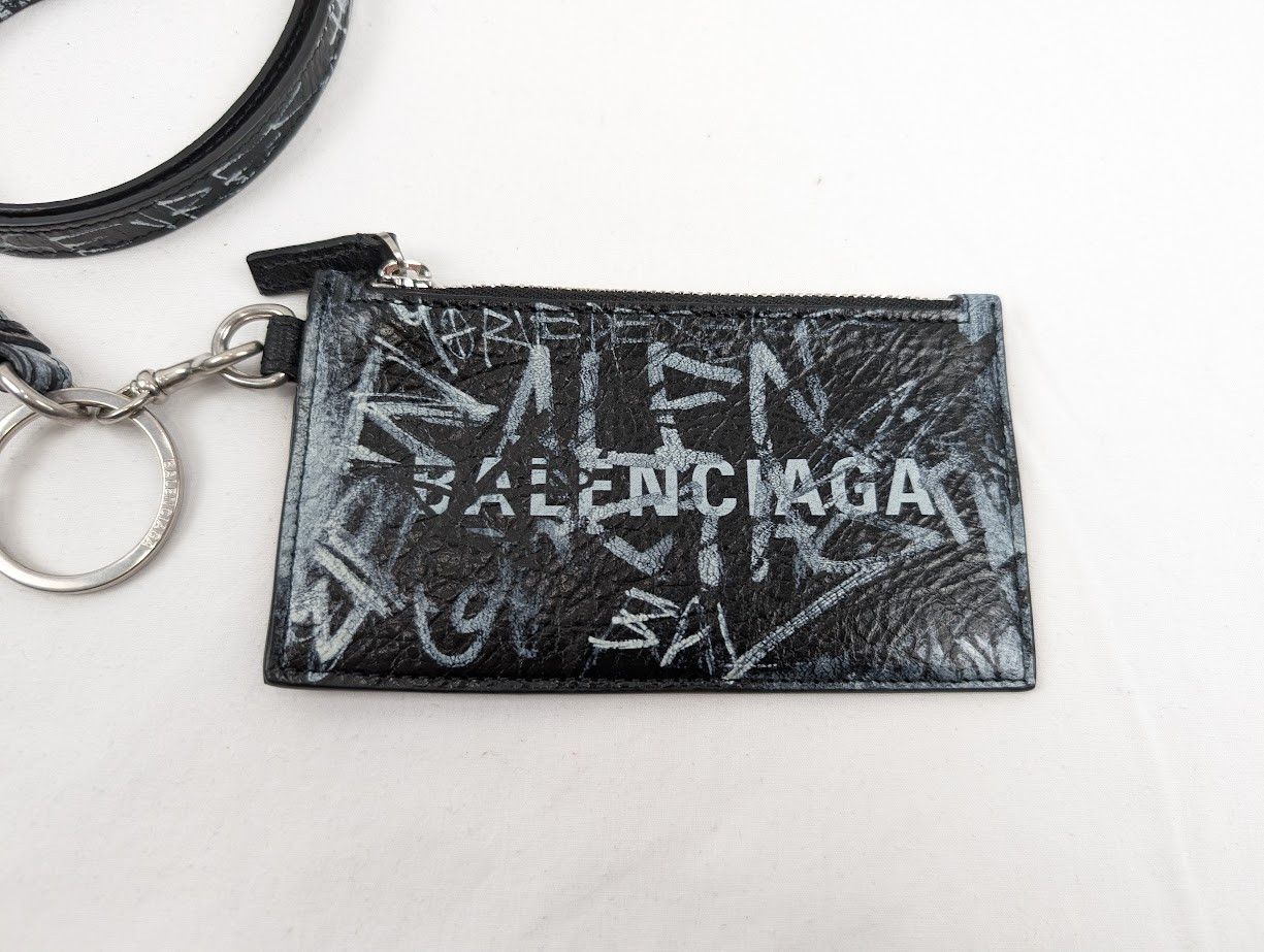 Balenciaga o1rshd1 Size: OS / Cash Card Case & Key Ring Size ONE SIZE - 3 Thumbnail