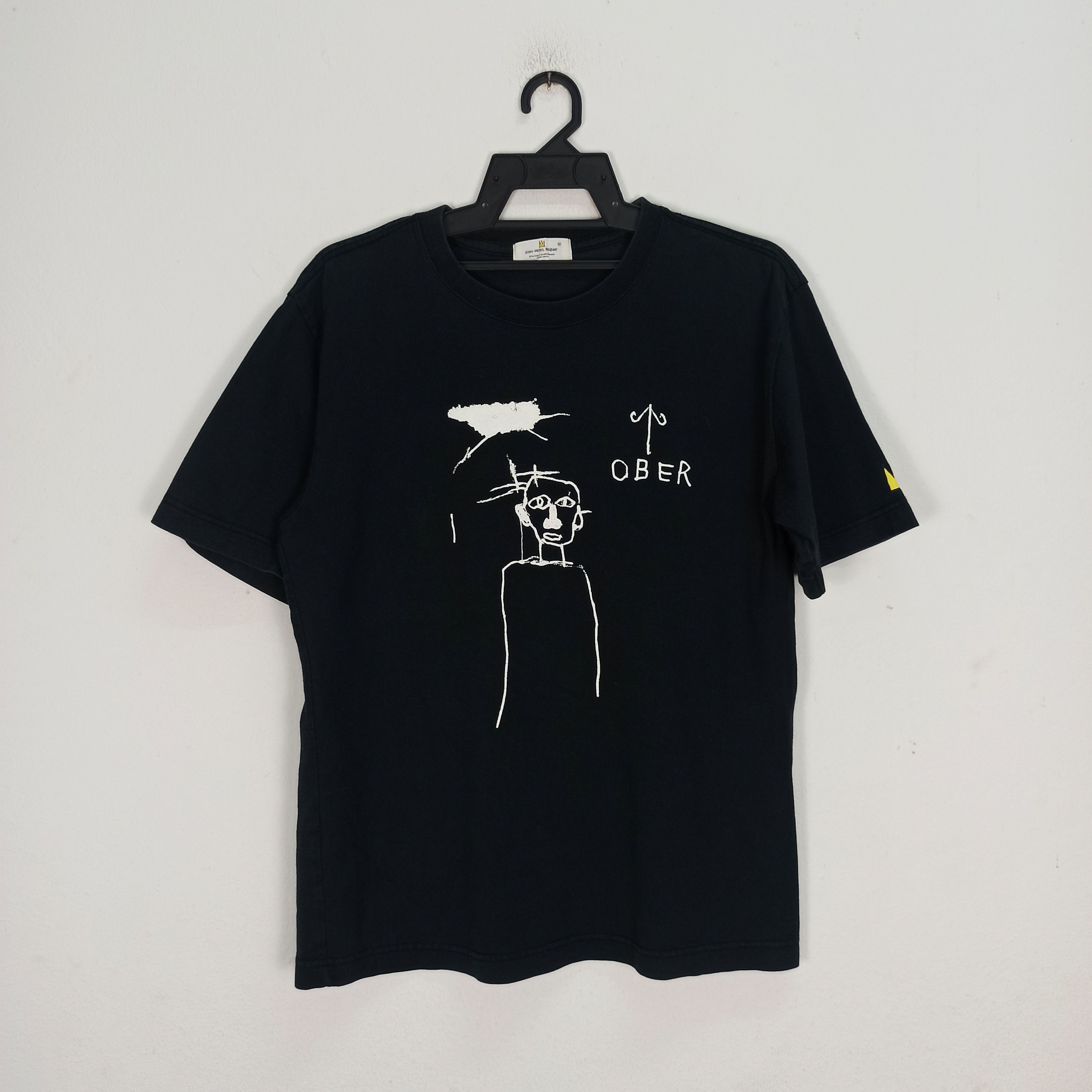 Jean-Michel Basquiat Vintage Jean Michel Basquiat OBER Tshirt Size US M / EU 48-50 / 2 - 1 Thumbnail