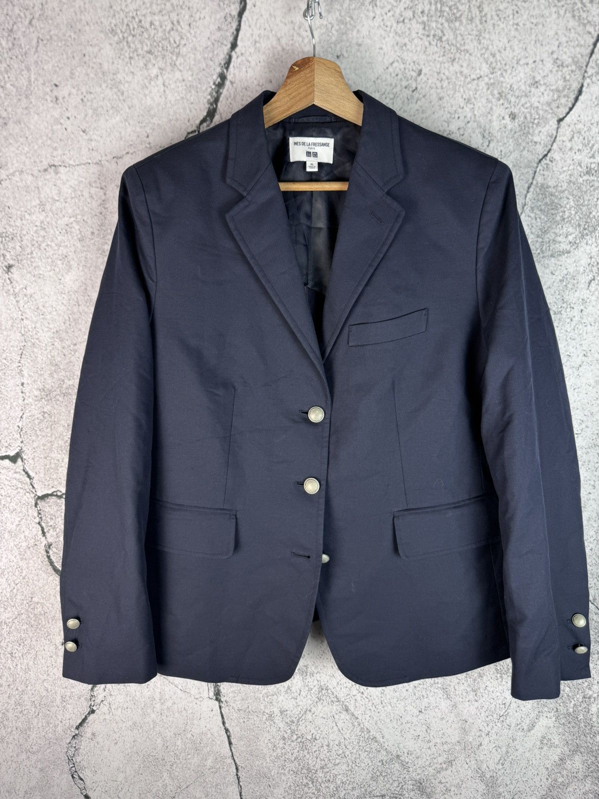 Uniqlo Ines De la fressange Uniqlo for women blazer jacket XL size Size XL / US 12-14 / IT 48-50 - 1 Thumbnail
