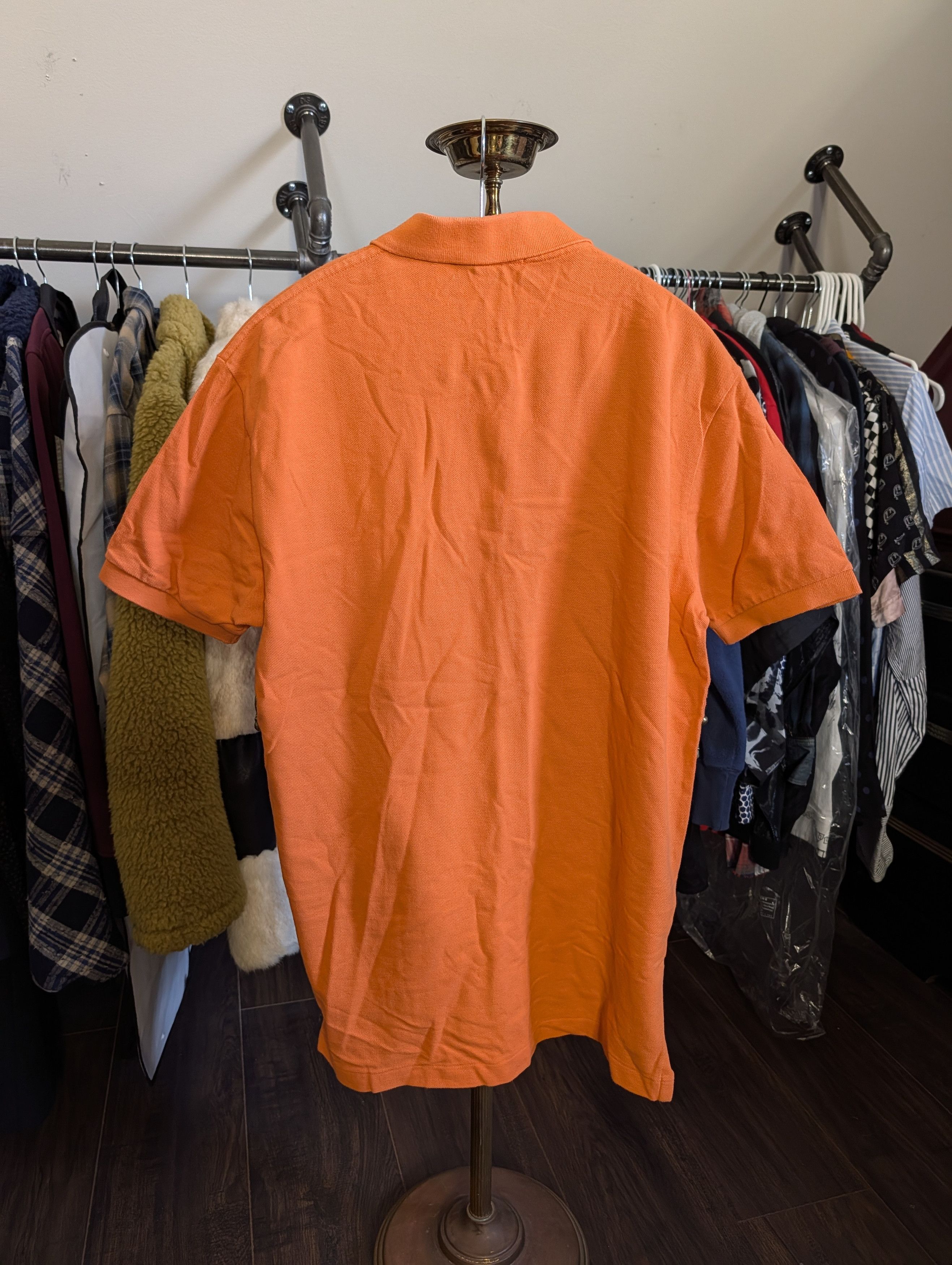 Polo Ralph Lauren Vintage orange logo embroidered S/S polo shirt M Size US M / EU 48-50 / 2 - 8 Thumbnail